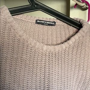 Brandy Melville cropped sweater